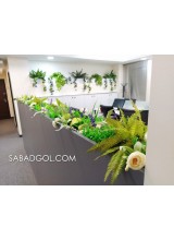 طراحی و اجرای گل و گیاه مصنوعی برای فضای اداری